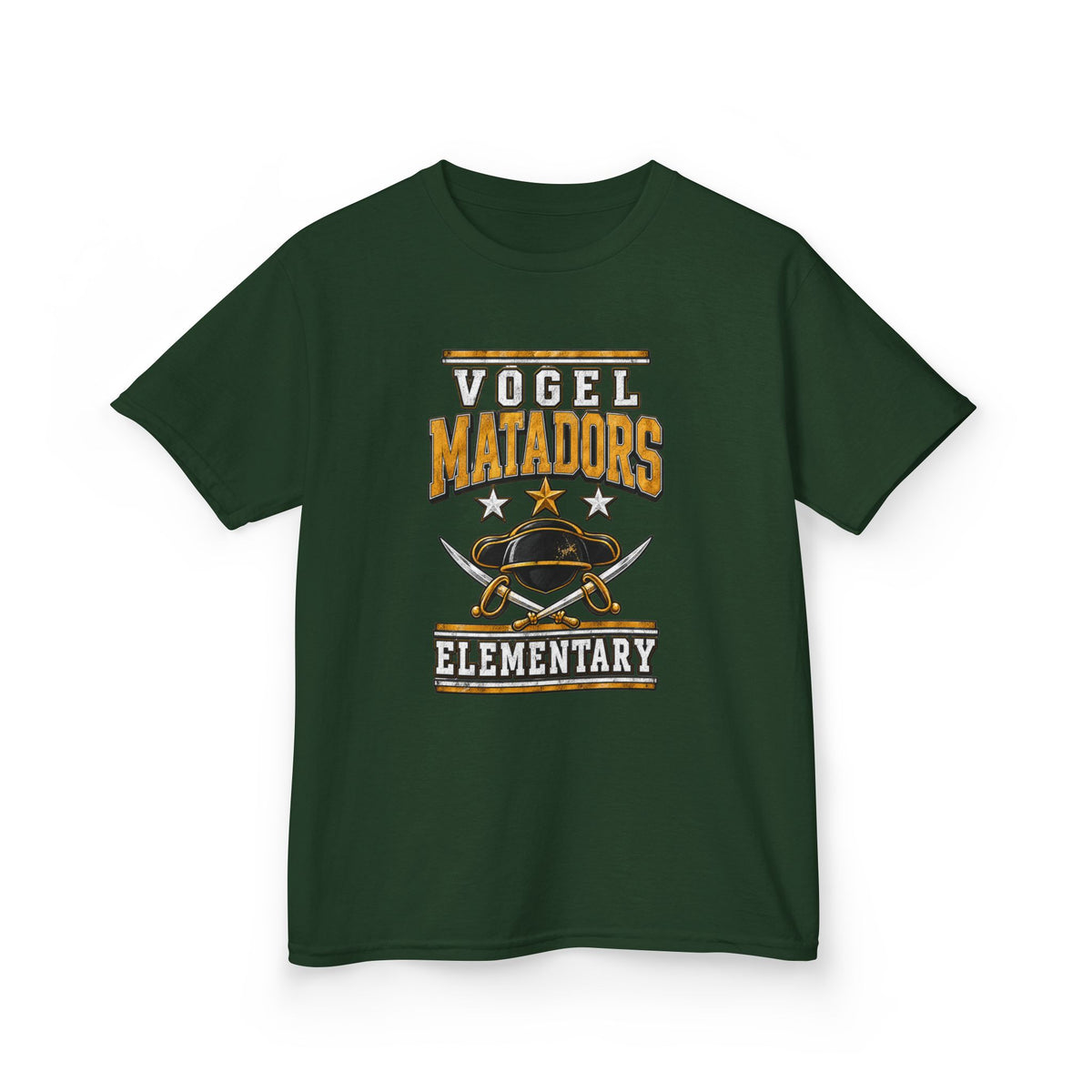 Vogel Matadors Elementary Kids T-Shirt — School Spirit Tee