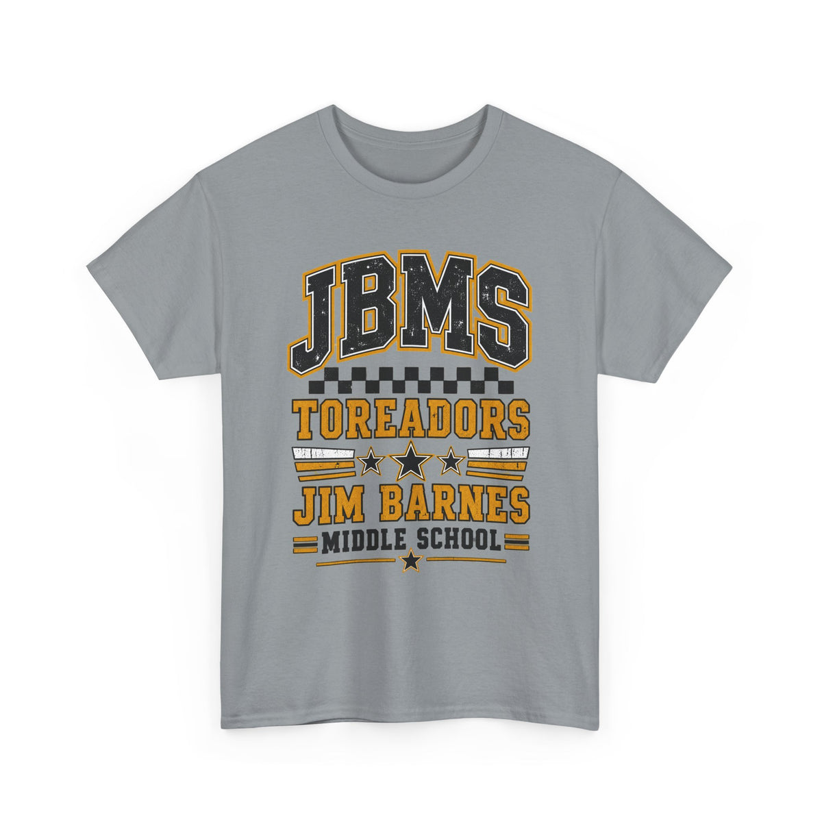 Jim Barnes Middle School Toreadors Tee — JBMS School Spirit T-Shirt