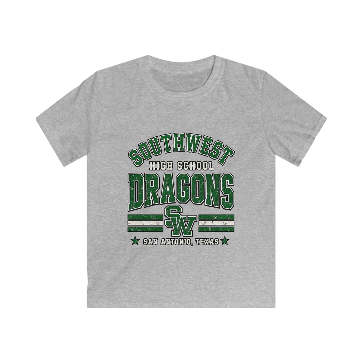 Southwest Dragons Kids T‑Shirt — High School Sports Tee (San Antonio, Texas)