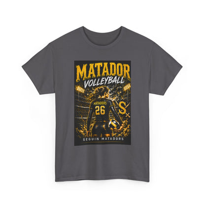 Matador Volleyball Team Tee — Sequoia Matadors Jersey Design