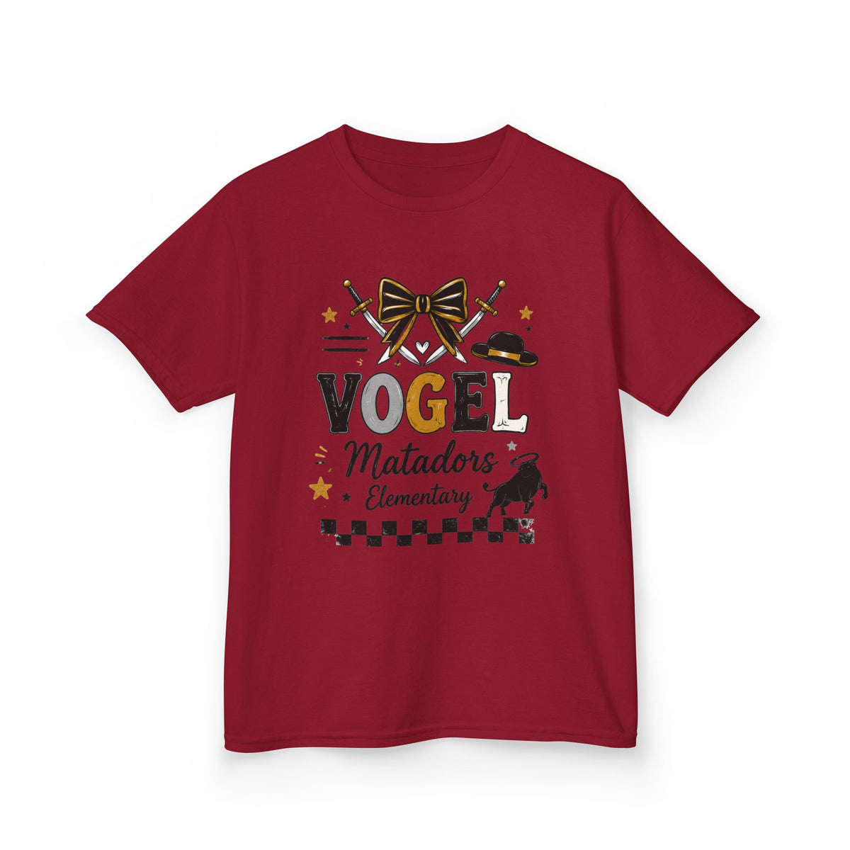 Matadors Elementary Kids T‑Shirt — "Vogel" School Spirit Tee
