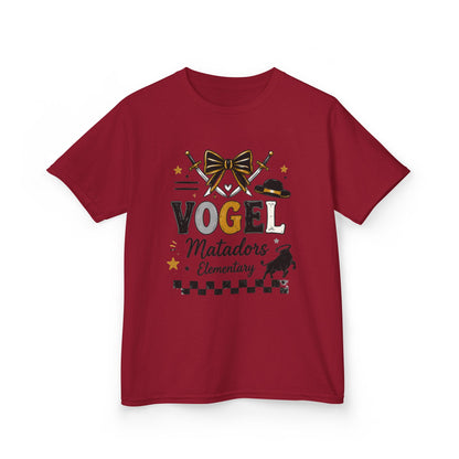Matadors Elementary Kids T‑Shirt — "Vogel" School Spirit Tee