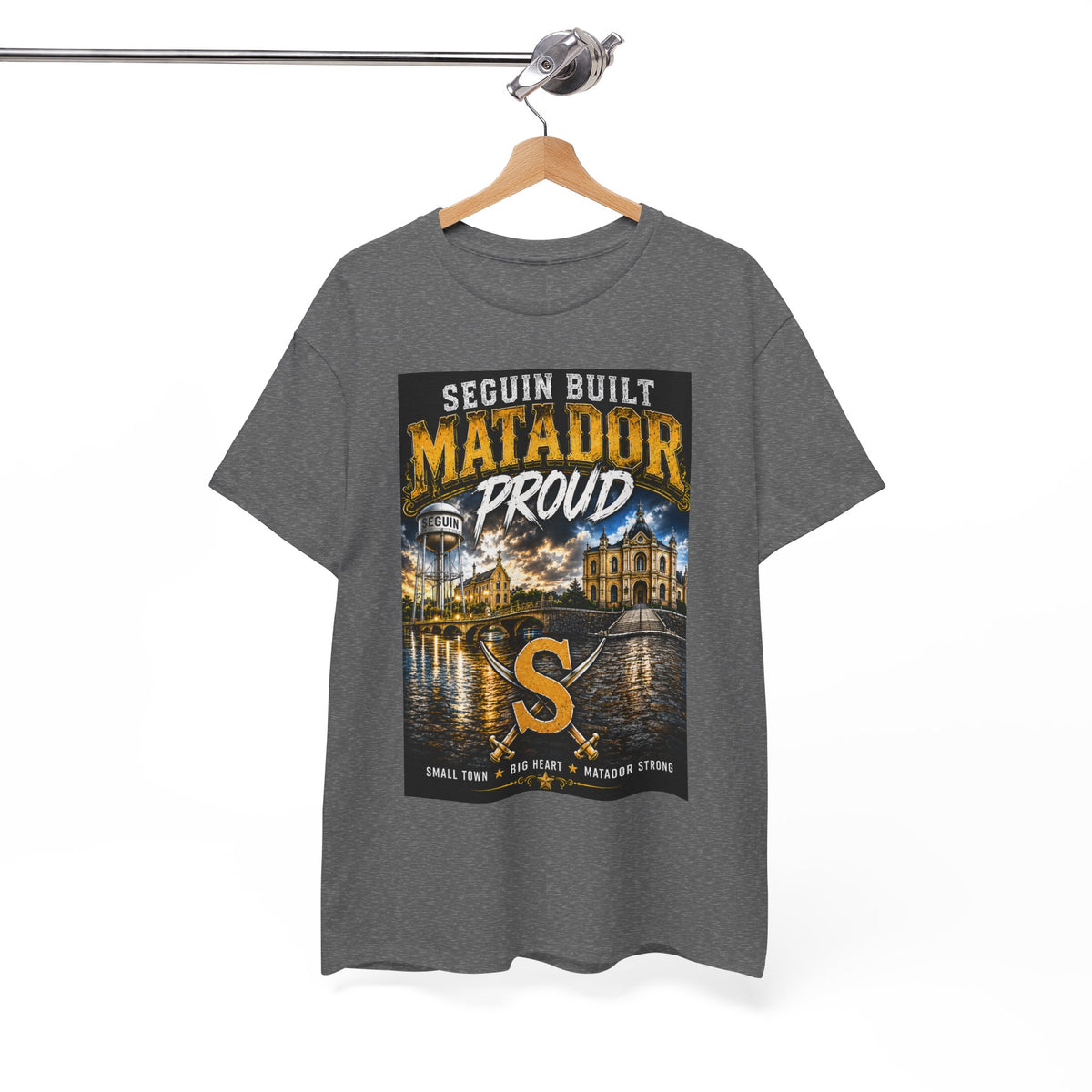 Seguin Built Matador Proud T-Shirt — Local City Pride Tee