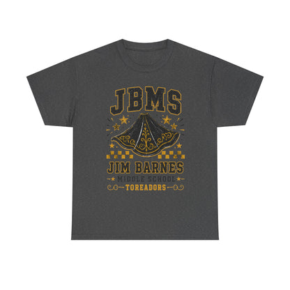 Jim Barnes Middle School JBMS Tornadoes T-Shirt — School Spirit Tee