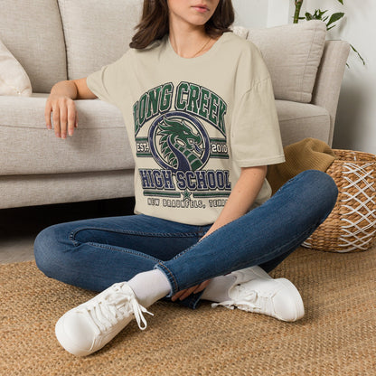 Long Creek High School Mascot T-Shirt — School Spirit Dragon Tee (Established 2010)