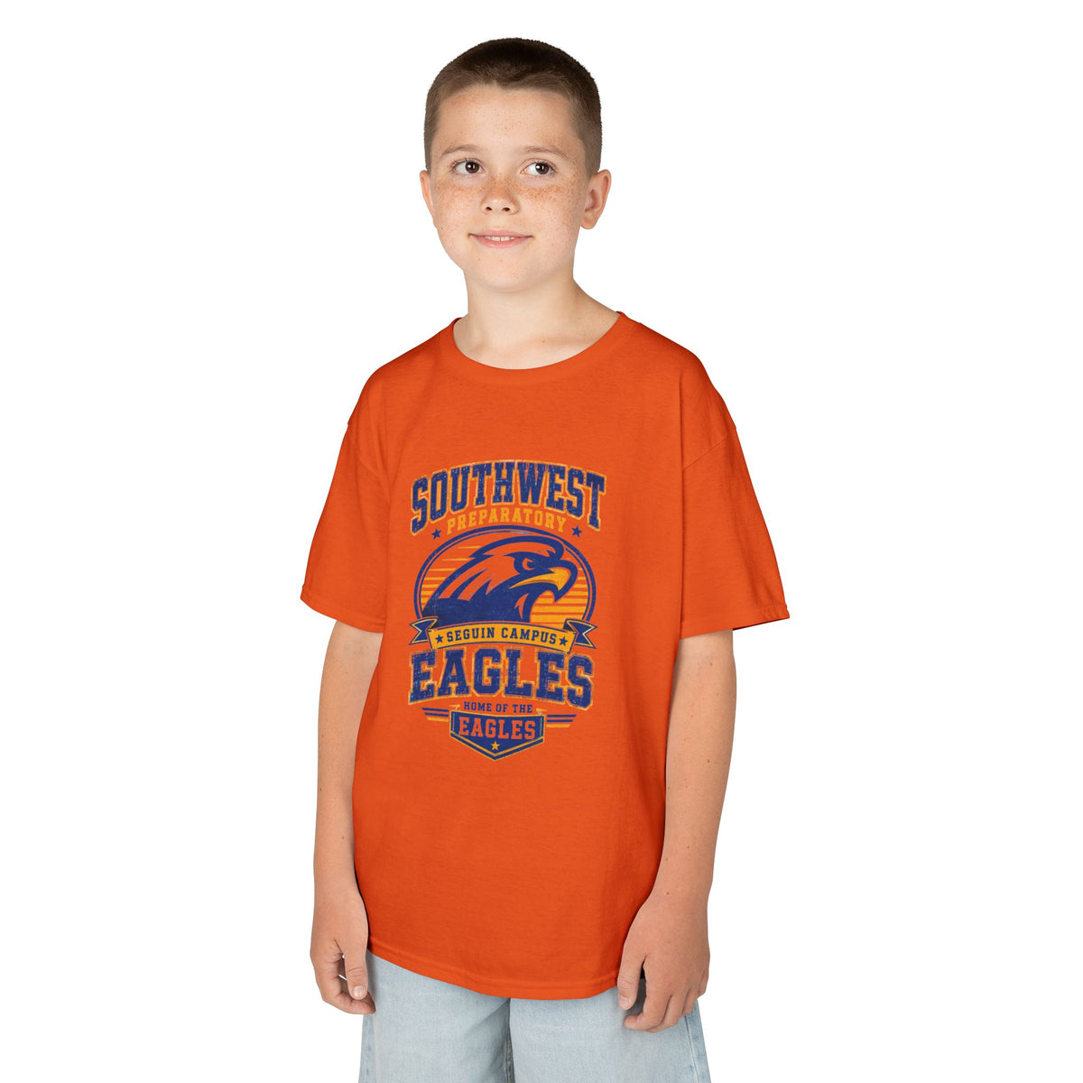 Kids Tee — Southwest Eagles School Spirit Football Team Shirt