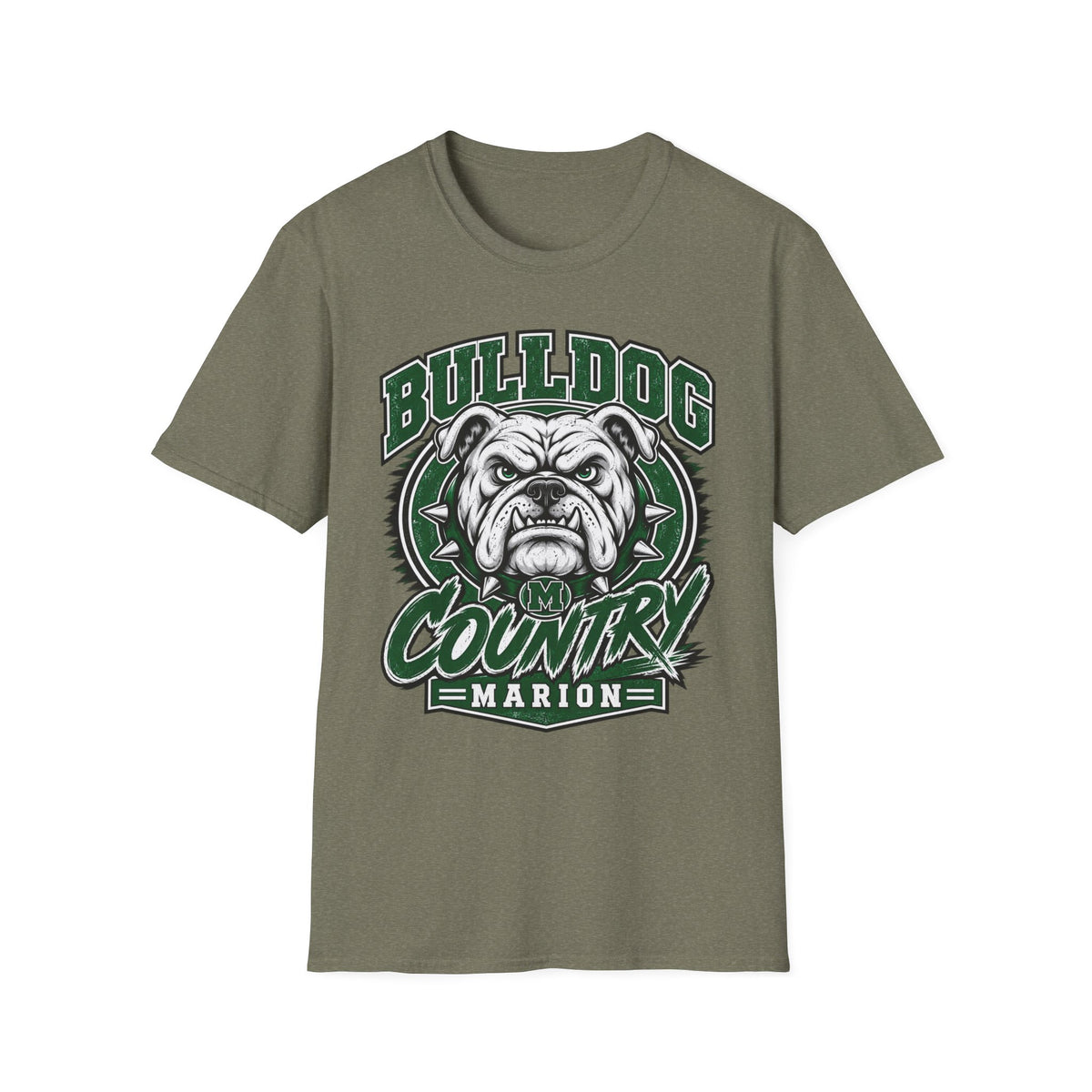 Bulldog Country T-Shirt — Marion School Mascot Tee