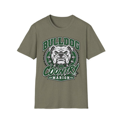 Bulldog Country T-Shirt — Marion School Mascot Tee