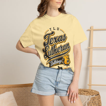 Texas Lutheran Bulldogs Vintage Script T-Shirt