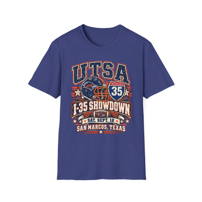 UTSA Football I-35 Showdown Tee — San Marcos Game Day Shirt