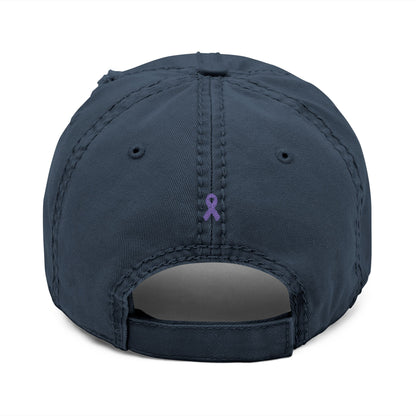 Distressed Dad Hat (Embroidery)