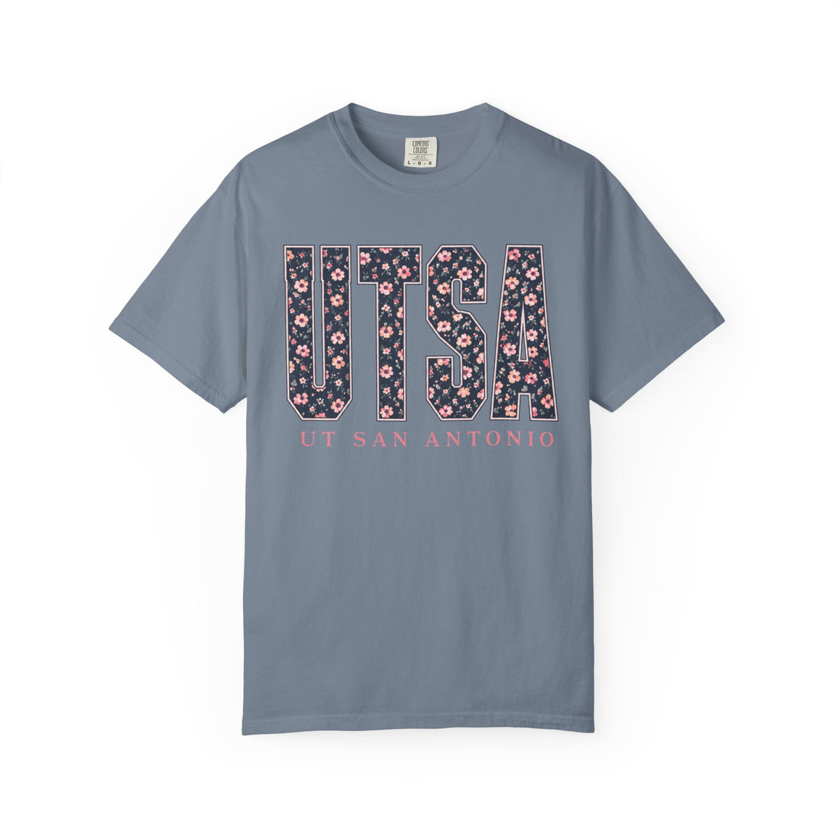 UTSA Floral Logo T‑Shirt — UT San Antonio Collegiate Tee