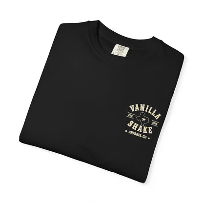Mr. & Mrs. Shake Logo 2 - Unisex Garment-Dyed T-shirt