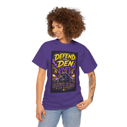 Defend the Den Navarro High School Panther T‑Shirt