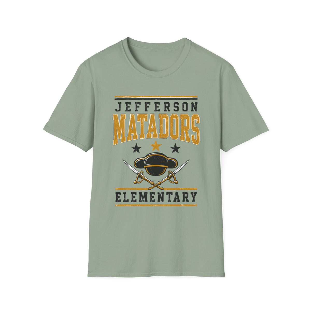 Jefferson Matadors Elementary T-Shirt — School Spirit Tee