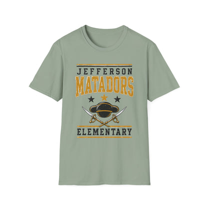 Jefferson Matadors Elementary T-Shirt — School Spirit Tee