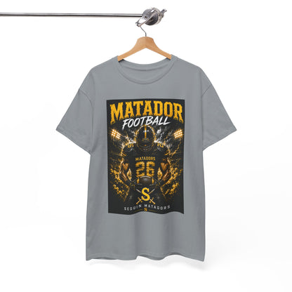 Matador Football Team Tee — Vintage Helmet Graphic Jersey Shirt