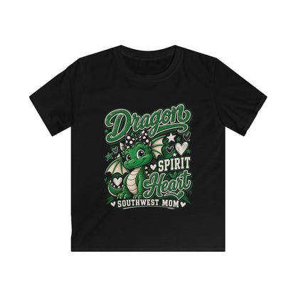Kids Dragon Spirit Tee — "Dragon Spirit Heart" Southwest Mom Youth T-Shirt
