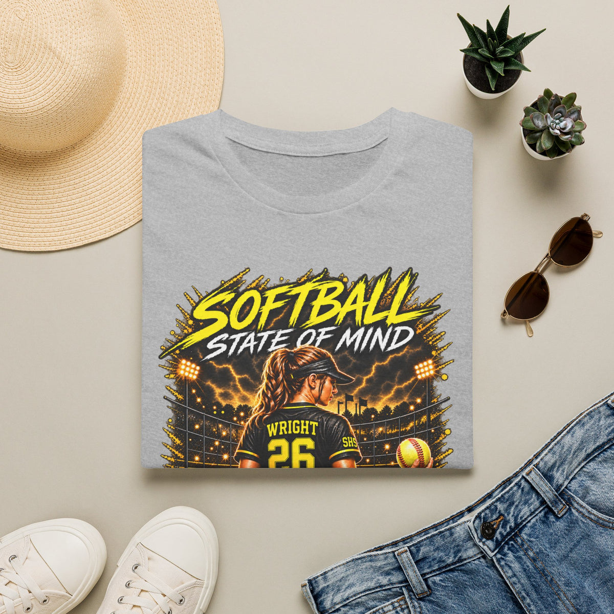 Custom Seguin Matador Softball Player Tee | Personalized Name & Jersey Number