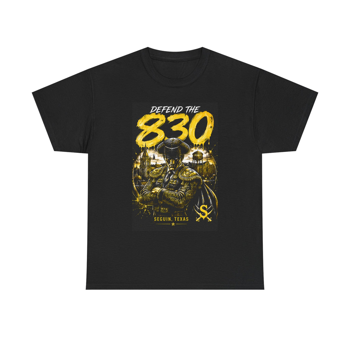 Defend The 830 Matador T-Shirt — San Antonio Pride, Military/Streetwear Graphic Tee