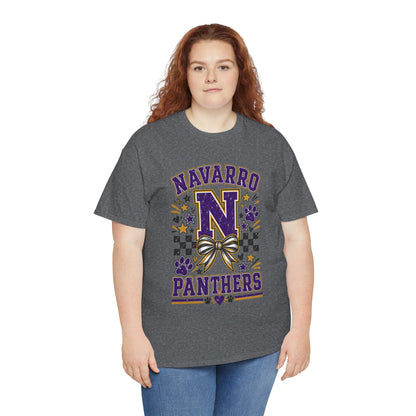 Navarro Panthers N Cheer T-Shirt — School Spirit Cheerleader Tee