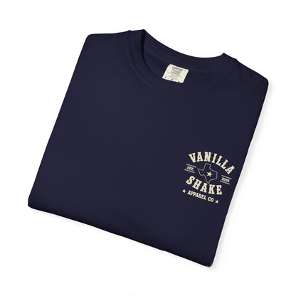 Mr. & Mrs. Shake Logo 2 - Unisex Garment-Dyed T-shirt