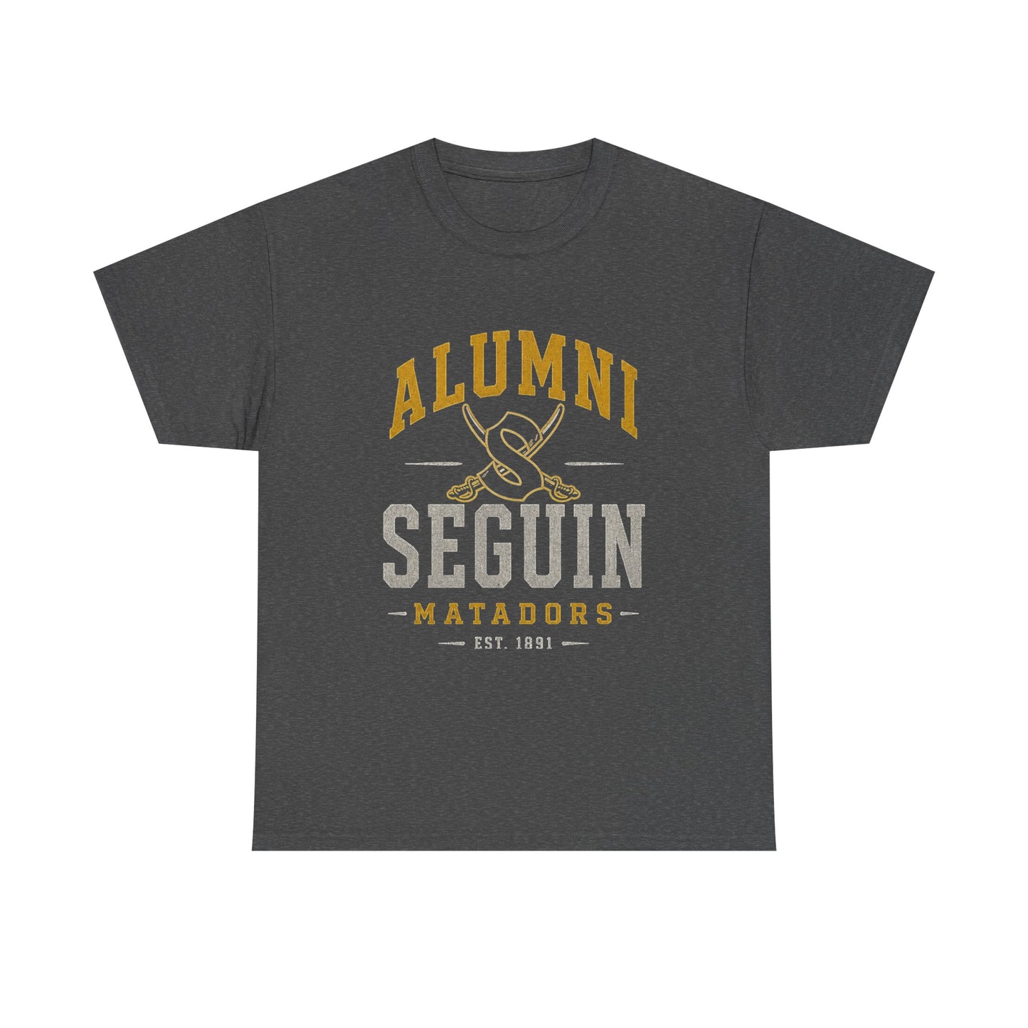 Alumni Seguin Matadors T-Shirt — School Spirit Vintage Crew Tee