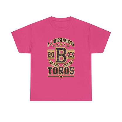 Toros Sports Crest Tee — A.J. Briesemeister Vintage Athletic Shirt