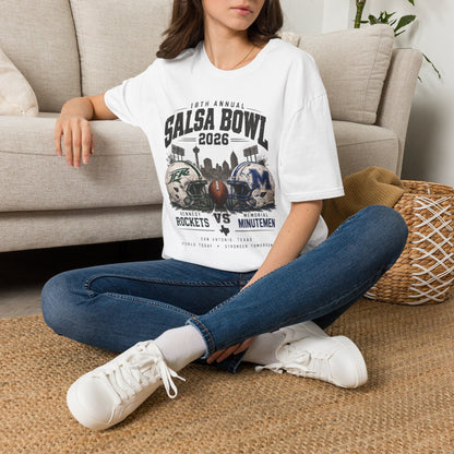 Salsa Bowl 2026 T-Shirt — 18th Annual Game Day Tee