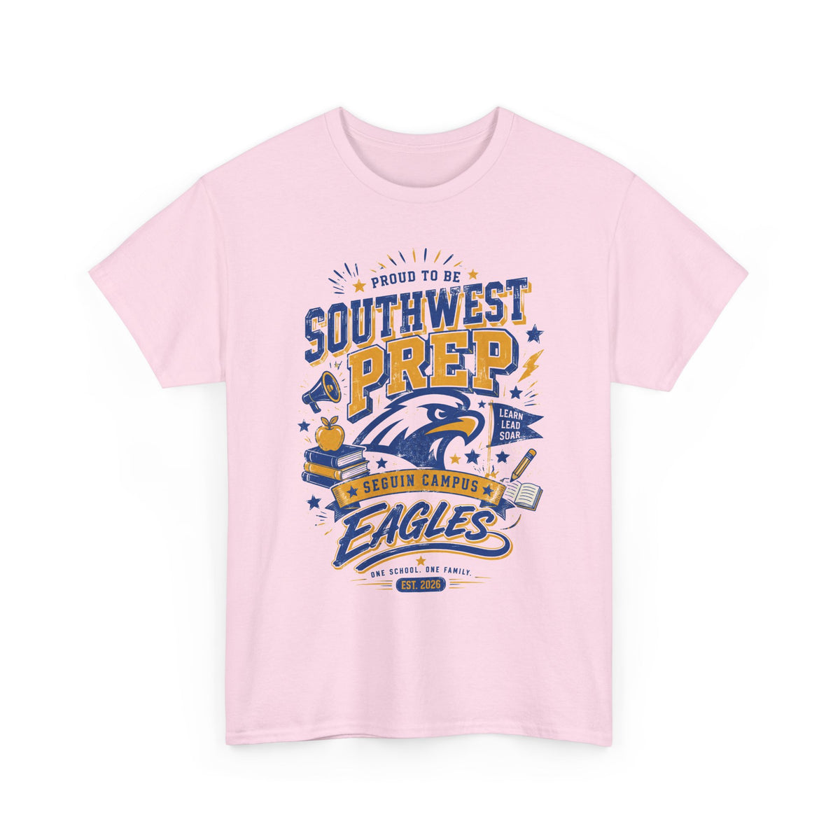 Southwest Prep Eagles T-Shirt — School Spirit Crew Tee
