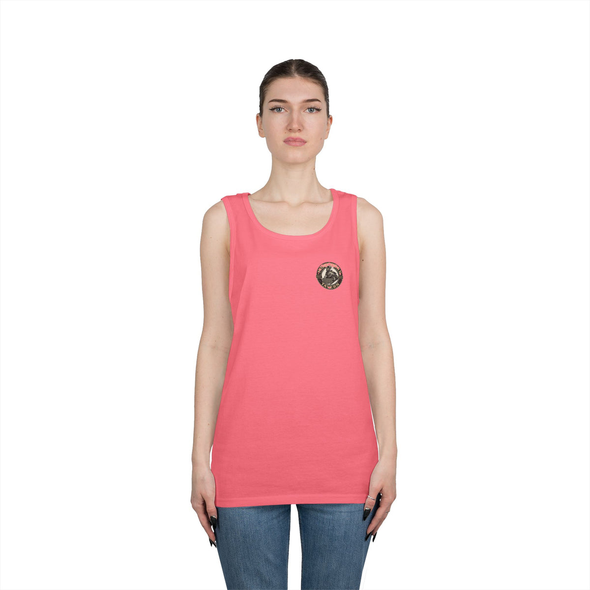 Night Train Tavern OG Staff Heavy Cotton Tank Top