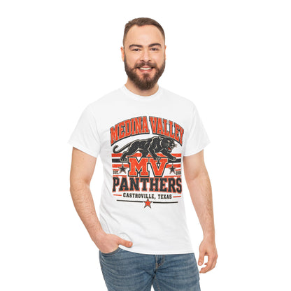 Medina Valley Panthers MV Castrovile Texas T-Shirt