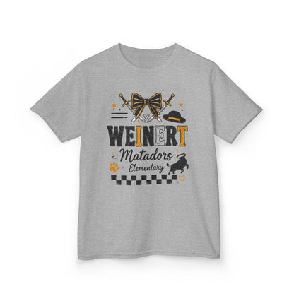 Matadors Elementary Kids T‑Shirt – 'Weinert' School Spirit Tee
