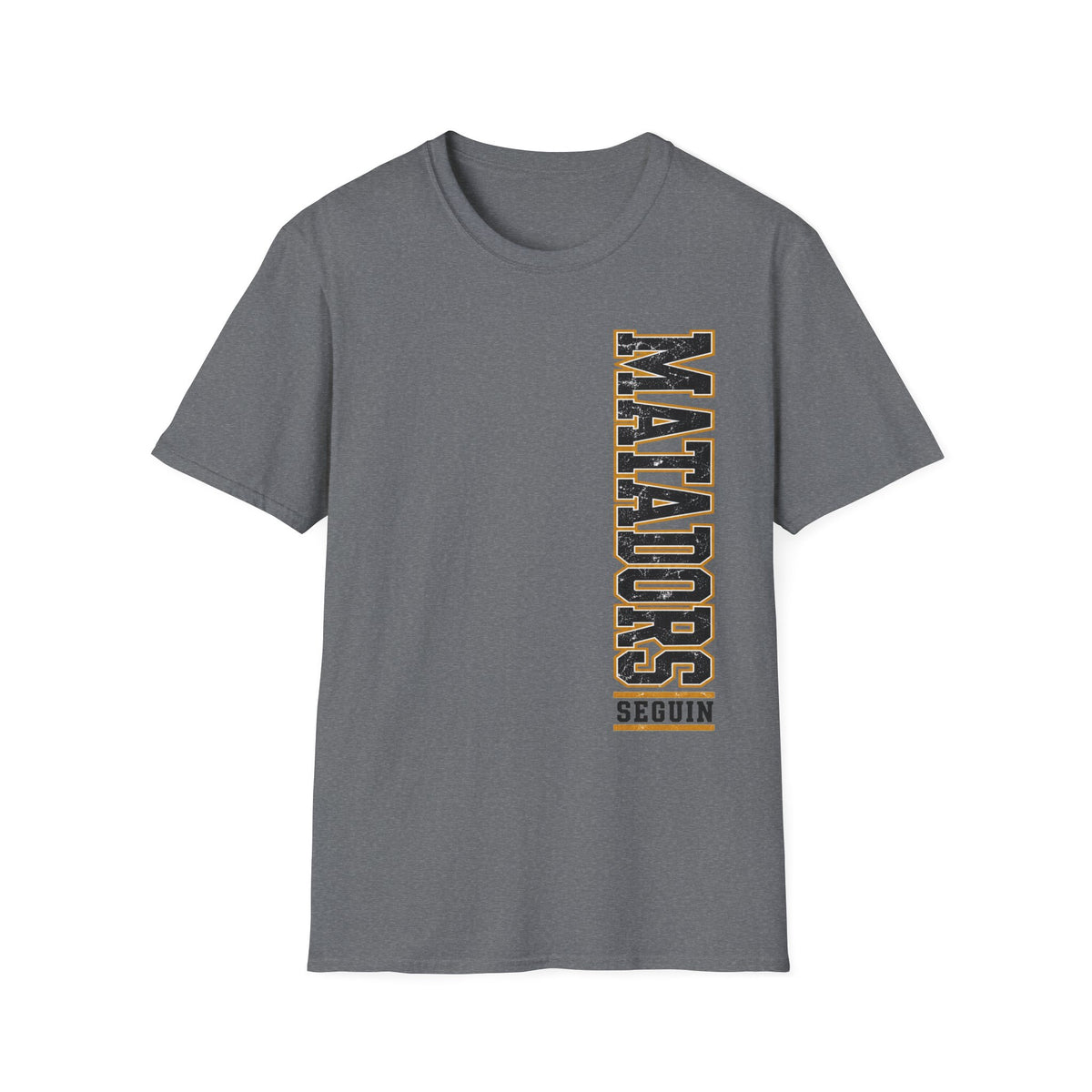 Matadors Vertical Graphic T-Shirt — School Team Spirit Tee