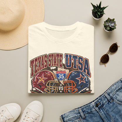 I-35 Showdown Texas State vs UTSA Football T-Shirt