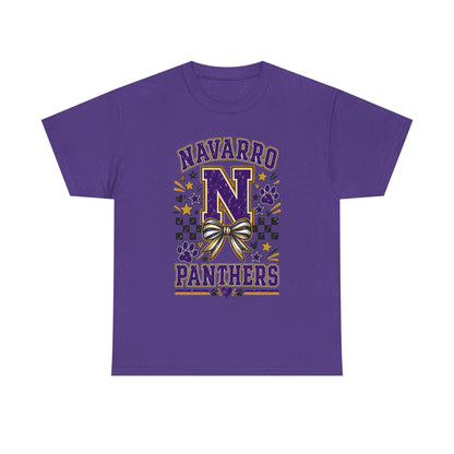 Navarro Panthers N Cheer T-Shirt — School Spirit Cheerleader Tee
