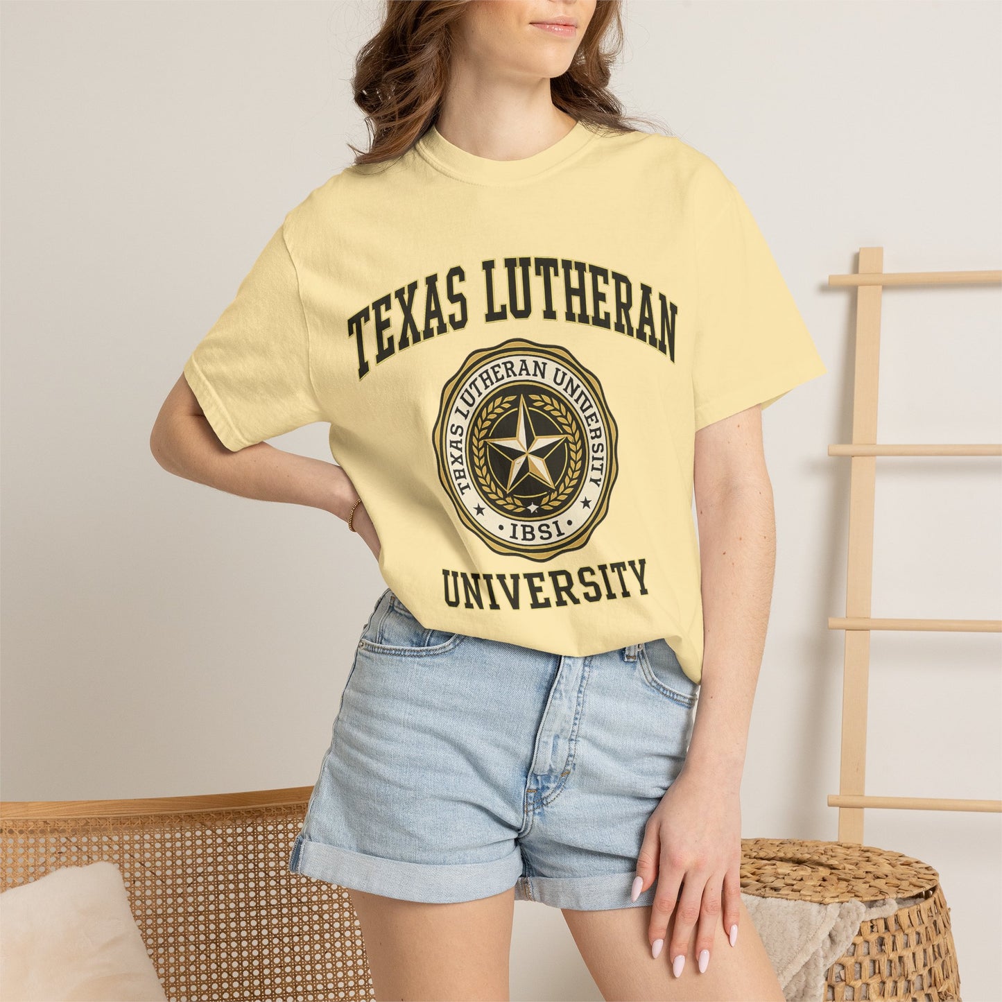 Texas Lutheran University Seal T-Shirt — Vintage Campus Tee