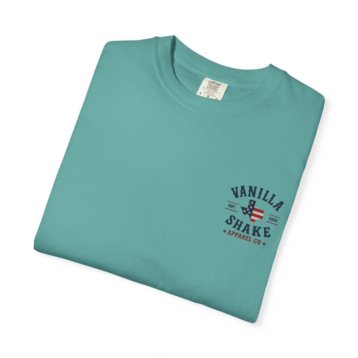 Family Shakes 4th of July-Unisex Garment-Dyed T-shirt