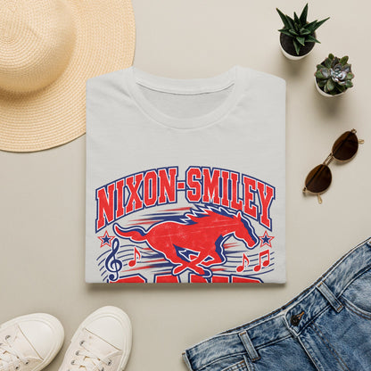 Mustangs Band Mom T-Shirt — Nixon-Smiley Band Support Tee