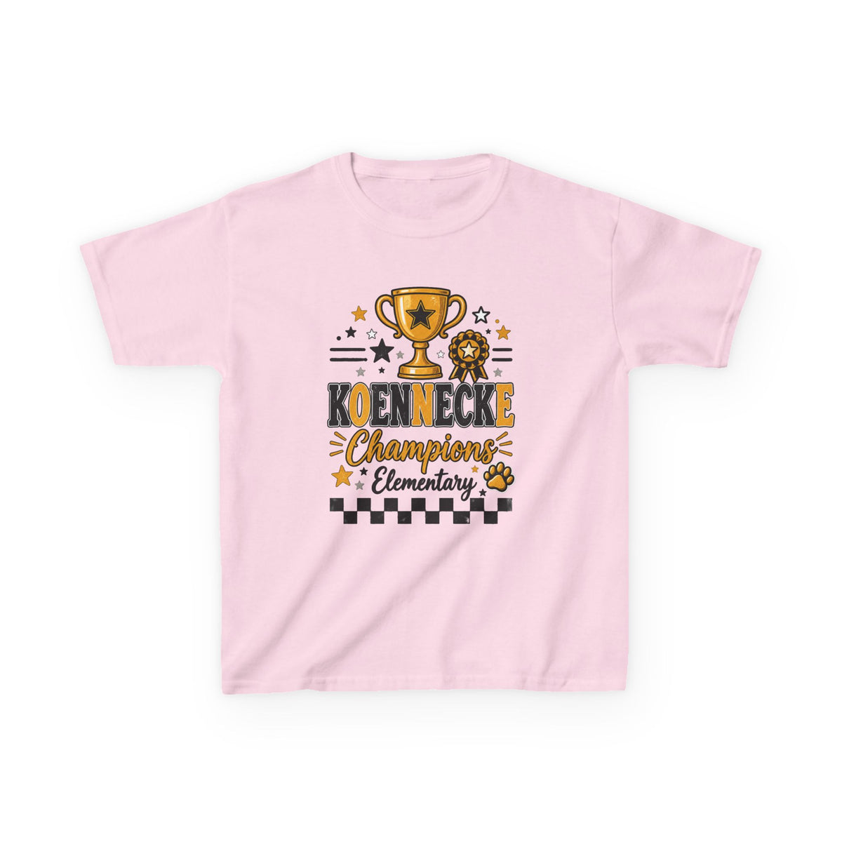 Kids Tee — Koennecke Champions Elementary School Spirit Shirt