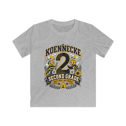 Personalized '2 Second Grade' Kids Tee — Custom Name Back-to-School Shirt