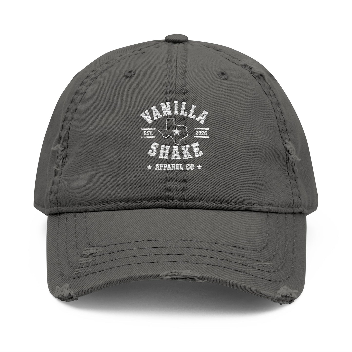 Distressed Dad Hat (Embroidery)