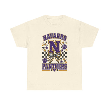 Navarro Panthers N Cheer T-Shirt — School Spirit Cheerleader Tee