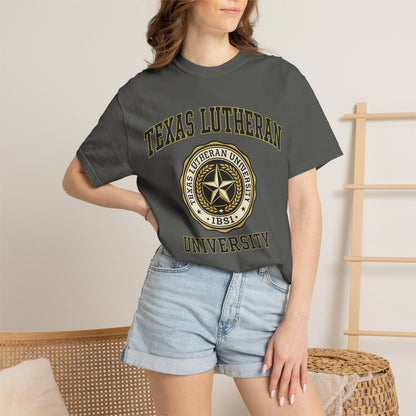 Texas Lutheran University Seal T-Shirt — Vintage Campus Tee