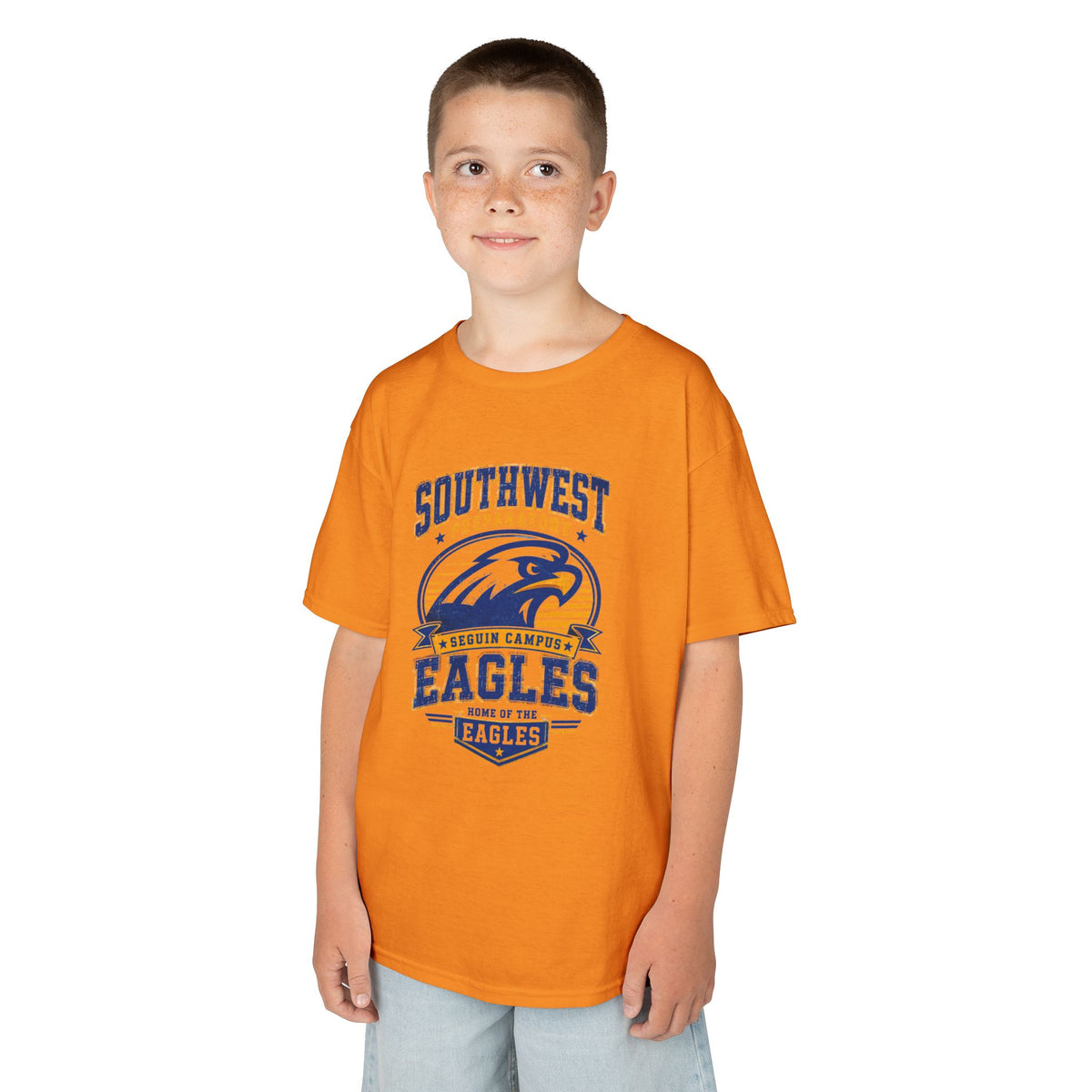 Kids Tee — Southwest Eagles School Spirit Football Team Shirt