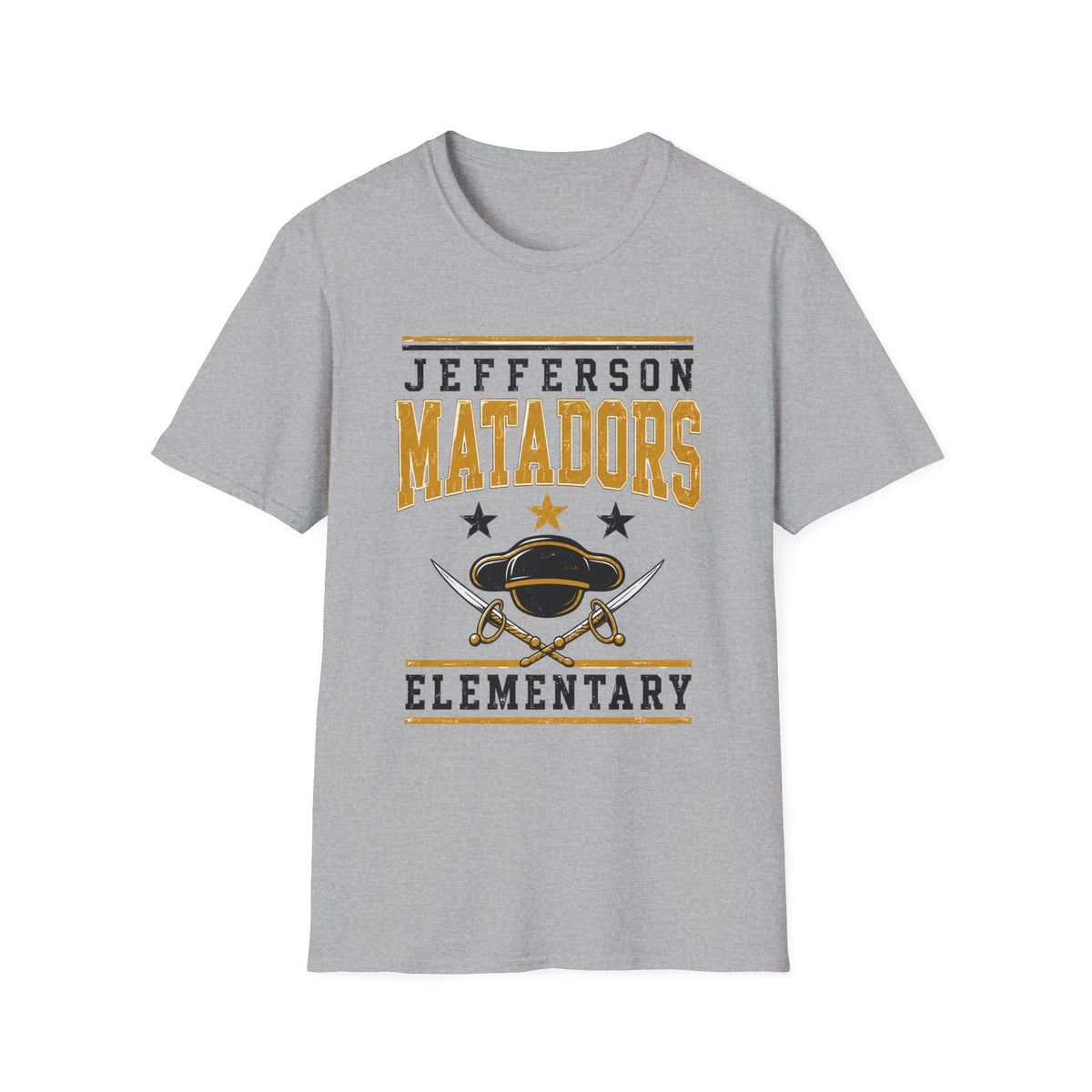 Jefferson Matadors Elementary T-Shirt — School Spirit Tee