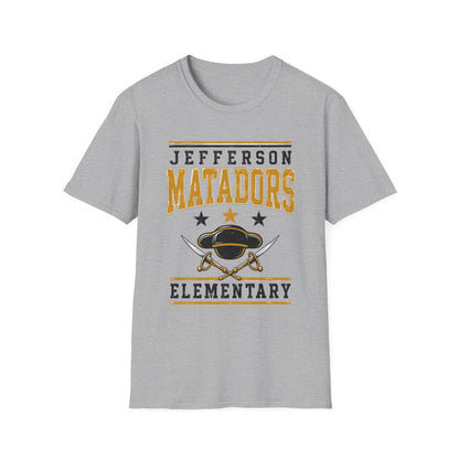 Jefferson Matadors Elementary T-Shirt — School Spirit Tee