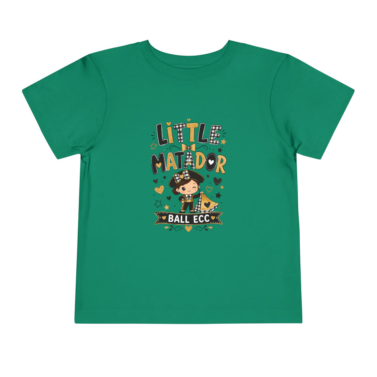 Little Matador Toddler Tee — Cute Bullfighter Baby Shirt