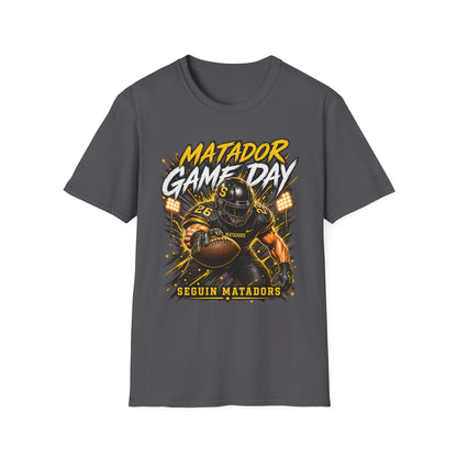 Matador Game Day Football T-Shirt — Seguin Matadors Fan Tee