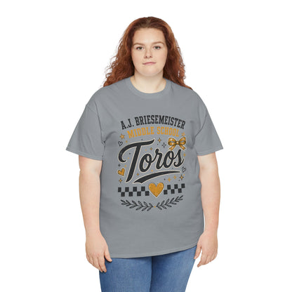 Toros Middle School Tee — L.J. Briesemaster School Spirit Shirt